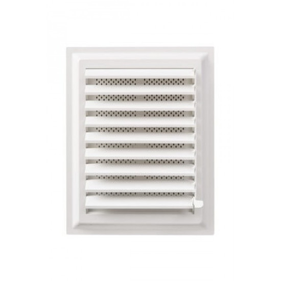 Plastik Banyo Wc Havalandırma Menfezi Yüzeysel Hareketli 25X25 Cm - PLASTİK BANYO WC MENFEZLERİ