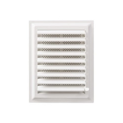 Plastik Banyo WC Havalandırma Menfezi Yüzeysel Hareketli 30x30 cm 