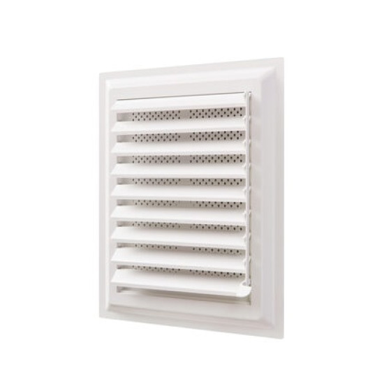 Plastik Banyo Wc Havalandırma Menfezi Yüzeysel Hareketli 48 X 48 Cm - PLASTİK BANYO WC MENFEZLERİ