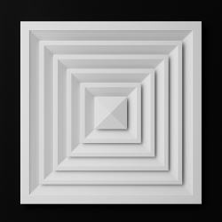 30X30 Kare Anemostad Menfez Damperli
