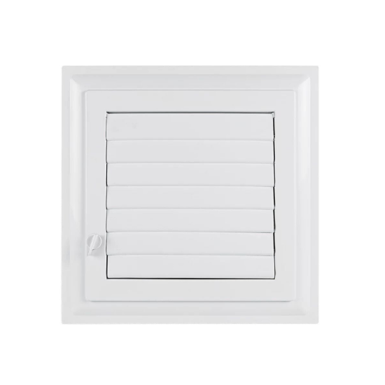 40x40 Beyaz Plastik Banyo Menfezi – Havalandırma Menfezi