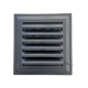 40x40 Antrasit Gri Plastik Banyo Menfezi – Havalandırma Menfezi - PLASTİK BANYO WC MENFEZLERİ