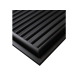 Siyah Alüminyum 50x50 cm Menfez Banyo Havalandırma Menfezi - ALÜMİNYUM YÜZEYSEL MENFEZ