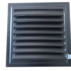 Antrasit Gri Alüminyum 50x50 cm Menfez Banyo Havalandırma Menfezi