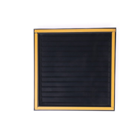 Antrasit Gri  Alüminyum 40x40 cm Menfez Banyo Havalandırma Menfezi - ALÜMİNYUM YÜZEYSEL MENFEZ