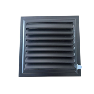 Antrasit Gri Alüminyum 35x35 cm Menfez Banyo Havalandırma Menfezi