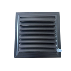 Antrasit Gri Alüminyum 35x35 cm Menfez Banyo Havalandırma Menfezi