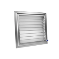 Krom Alüminyum 45x35 cm Menfez Banyo Havalandırma Menfezi